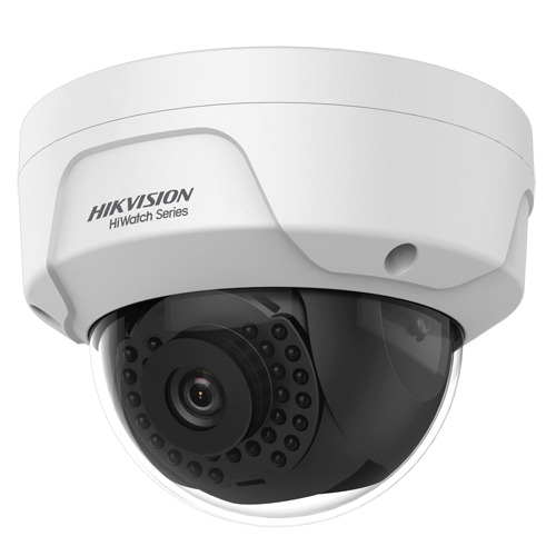 Cámara de vigilancia IP Domo Hikvision en blanco