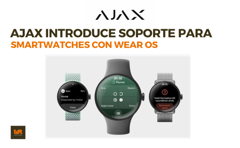 soporte smartwatch Ajax Android