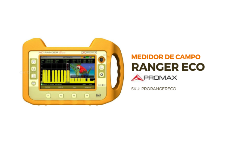 Medidor de campo Promax HD Ranger Eco Profesional