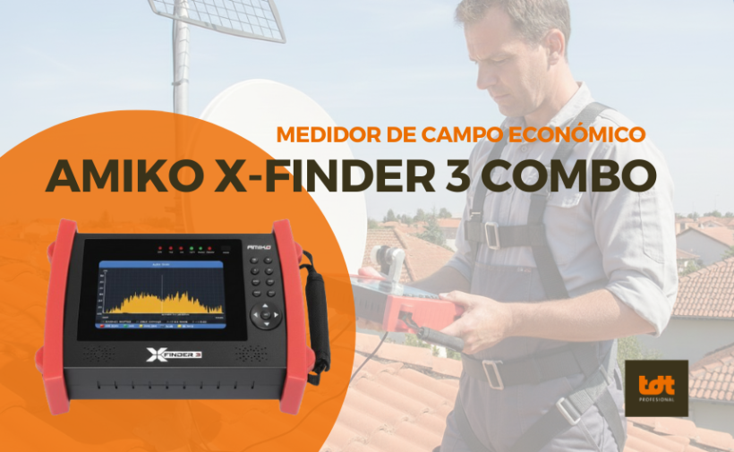 Consigue un medidor de campo económico, el X-Finder 3 Combo de Amiko