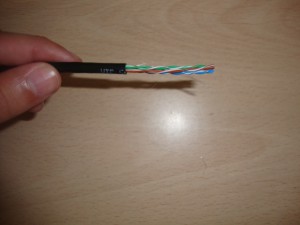 Cable pelado 